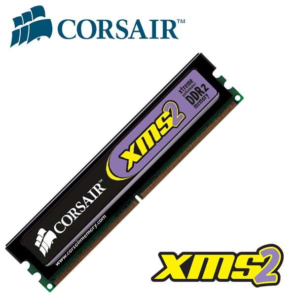 CORSAIR XMS2 1GB DDR2 Memory (CM2X1024-6400)